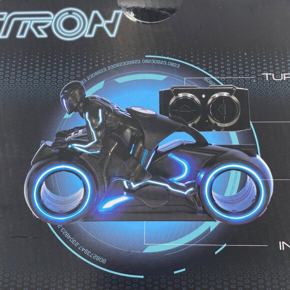 Disney Parks Tron Lightcycle Run Remote Control Vehicle Bike NIB Changes Color - Picture 7 of 10